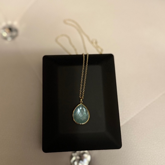 Ippolita 18K Gold Rock Candy Mini Teardrop Pendant Necklace - Picture 2 of 4